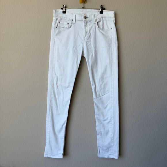 Rag & Bone The Dre Jeans in Aged Bright White Size 29 - Picture 2 of 6